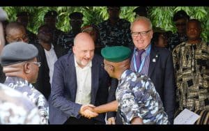 Read more about the article Official handover of modern and mobile barracks to the Nigerian Police Force