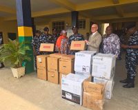 Handover equipment Community Policing Uwe Heller